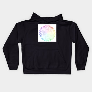 Spiral Prism Kids Hoodie